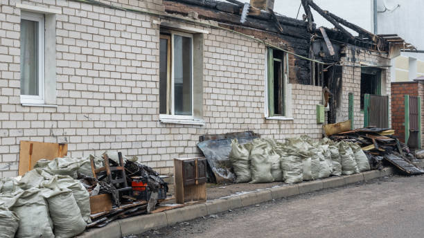Professional Structural Rebuild technician working in Bellevue, OH